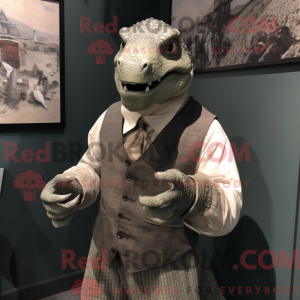 Grijze Iguanodon...