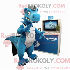 Blauwe Iguanodon...