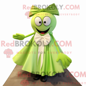 Lime Green Ray mascot...