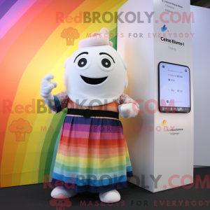 Cream Rainbow mascot...