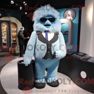 Blue Yeti Maskottchen...