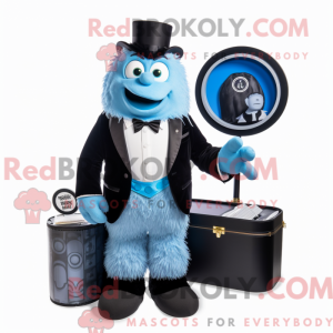 Blue Yeti mascot costume...