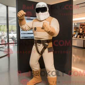 Costume mascotte de Gi Joe...