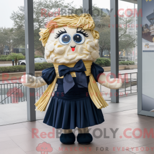 Navy Ramen mascot costume...