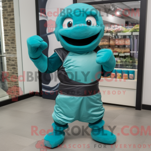 Blågrøn...