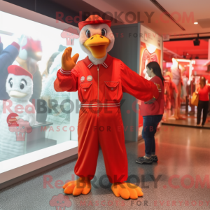 Costume de mascotte d oies...