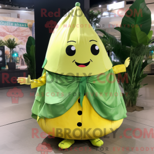 Citrongul vandmelon maskot...