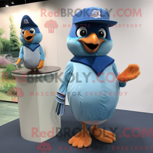 Peach Blue Jay...