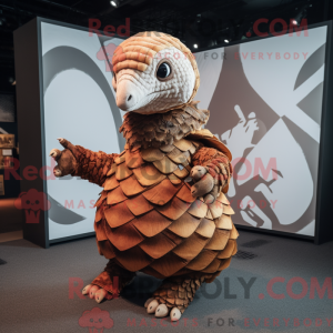 Rust Pangolin mascot...