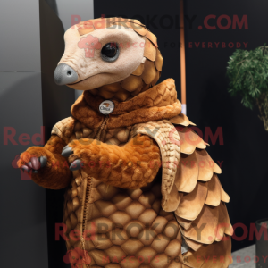 Rust Pangolin mascot...