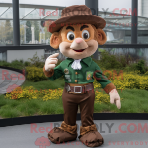 Brown Leprechaun mascot...