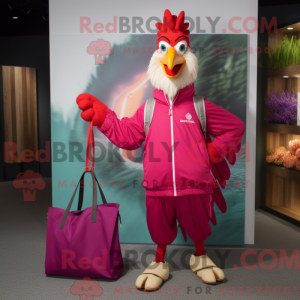 Costume mascotte de coq...
