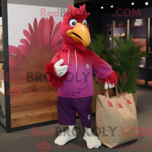 Costume mascotte de coq...