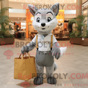 Máscara de Grey Fox com...