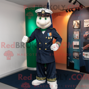 Navy Irish Flag mascot...