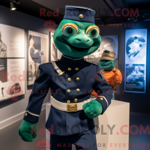 Navy Irish Flag mascot...