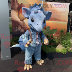 Triceratops-Maskottchen-Kos...