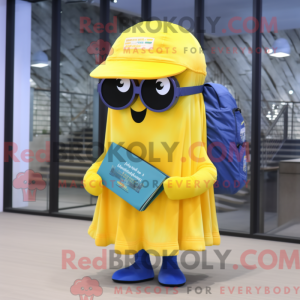 Yellow Jellyfish mascot...