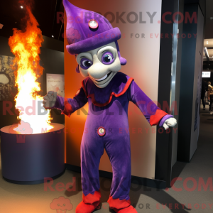 Disfraz de mascota Purple...