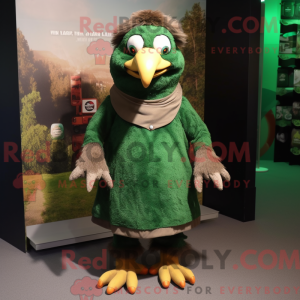 Forest Green Tyrkiet maskot...