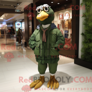 Forest Green Tyrkiet maskot...