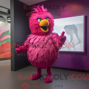 Disfraz de mascota Magenta...
