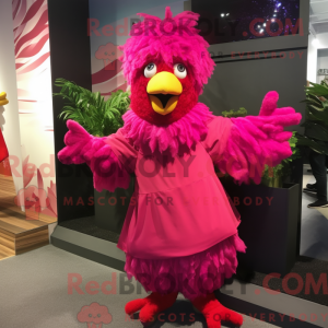 Disfraz de mascota Magenta...