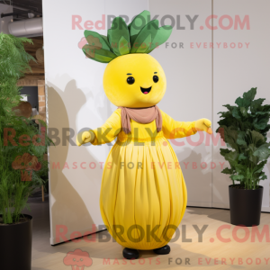 Yellow Turnip mascot...