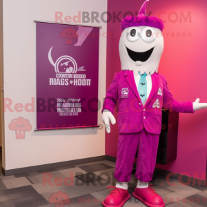 Personnage mascotte Magenta...