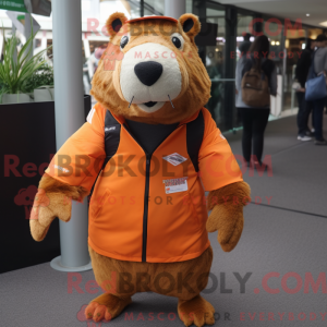 Rust Capybara maskot...