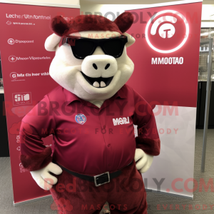 Disfraz de mascota Maroon...