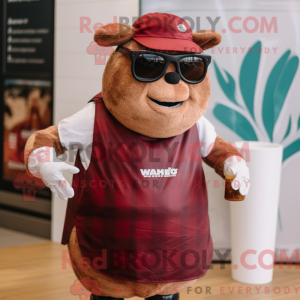 Disfraz de mascota Maroon...