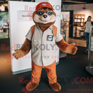 Costume de mascotte de Rust...