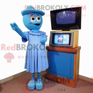 Disfraz de mascota de Blue...