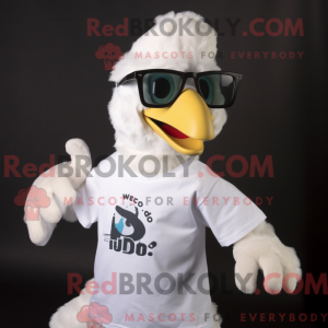 White Dodo Bird mascot...