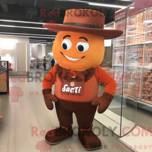 Rust Candy mascot costume...