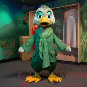 Forest Green Gosling maskot...