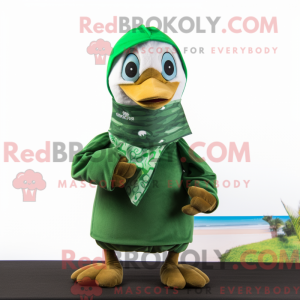 Forest Green Gosling mascot...
