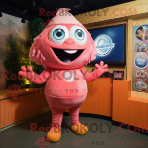 Peach Cyclops Maskottchen...