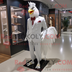White Roosters maskot...