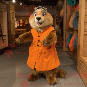 Marmot mascottekostuum...