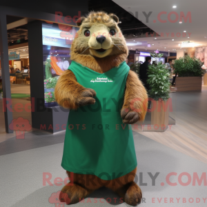 Marmot mascot costume...