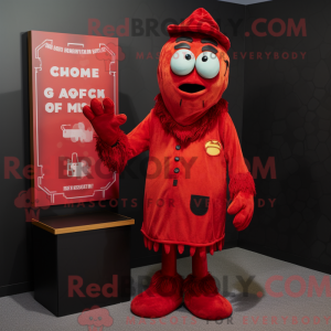 Red Graveyard mascot...