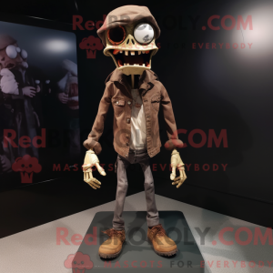 Brun Undead máscara de...
