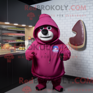 Disfraz de mascota Magenta...
