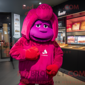 Disfraz de mascota Magenta...