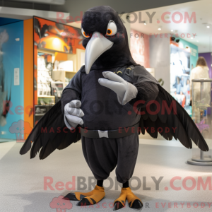 Black Seagull mascot...