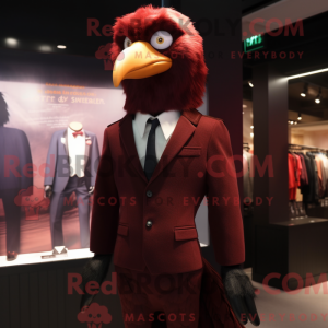 Postava maskota Maroon Crow...