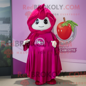 Magenta Cherry mascot...