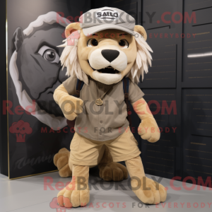 Smilodon Maskottchen Kostüm...